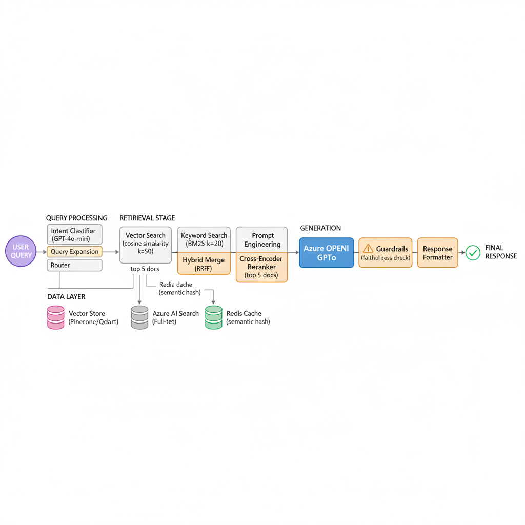 Advanced RAG Architecture Diagram