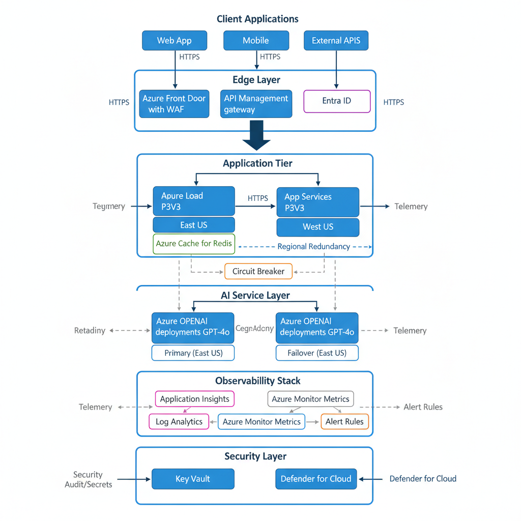 Production Deployment Stack on Azure